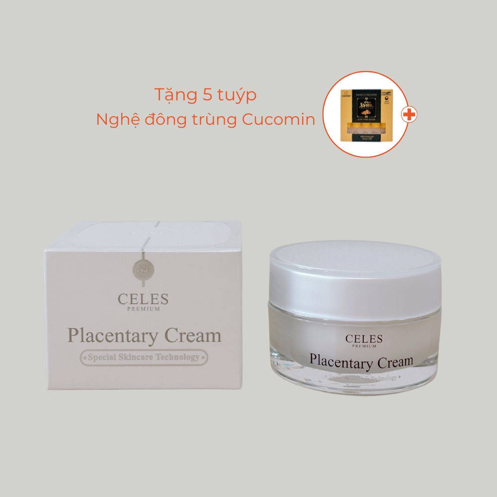 Kem Nhau Thai Cừu Celes Premium Placentary Cream 50ml